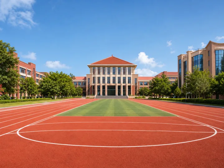 学校社区接待场景示意